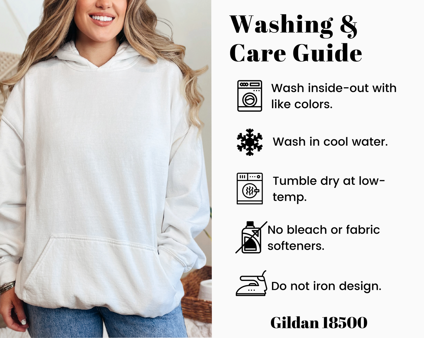 My Husband NEVER Gets On My Nerves - Adult Unisex Hoodie