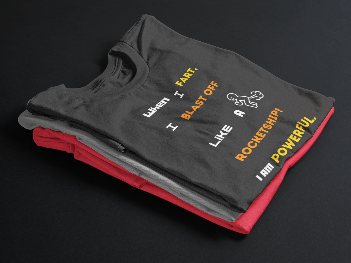 When I Fart (Adult Unisex T-shirt)