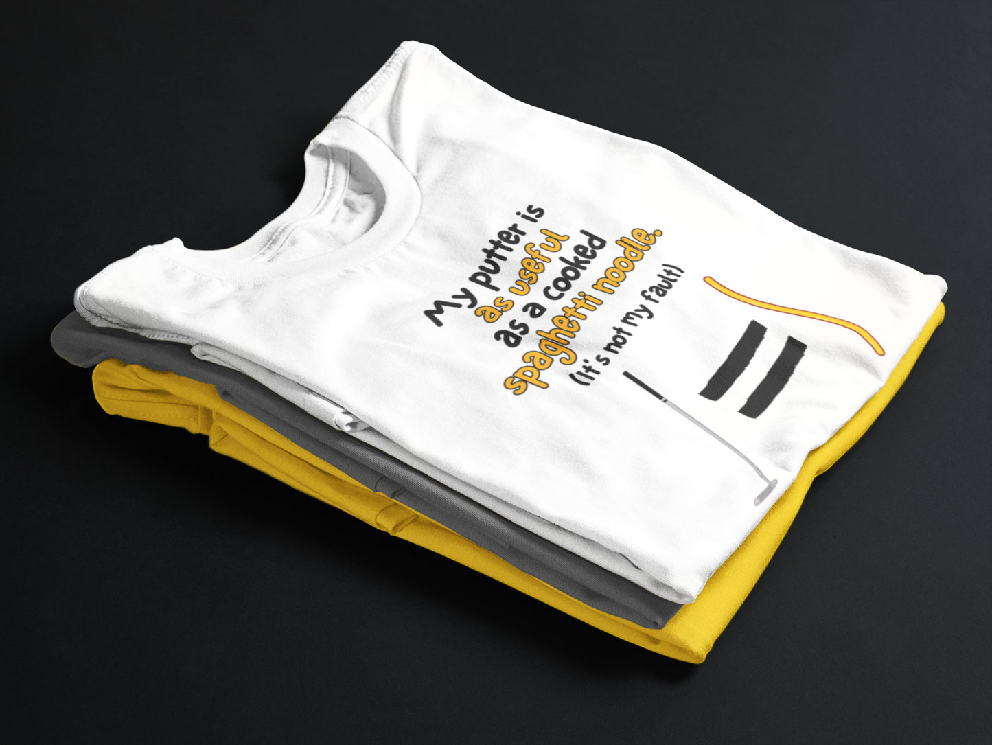 My Putter = Spaghetti Noodle (Adult Unisex T-shirt)
