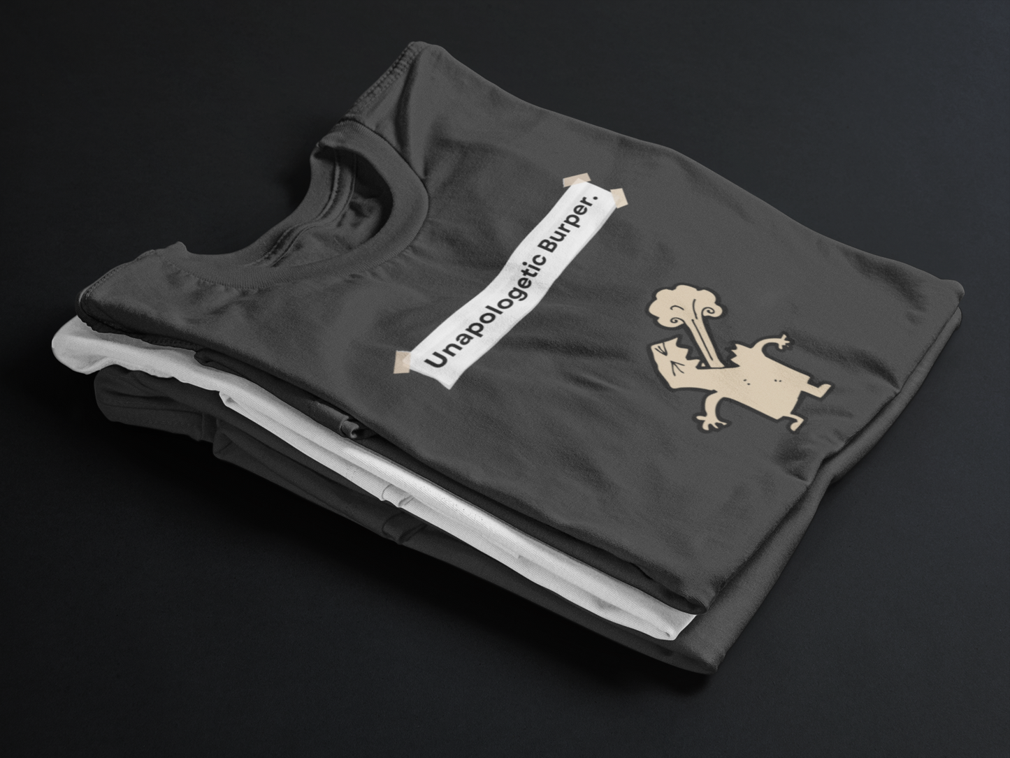 Unapologetic Burper (Adult Unisex T-shirt)