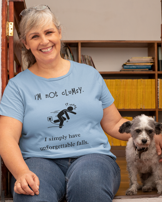 i'M nOt cLuMsY (Adult Unisex T-shirt)