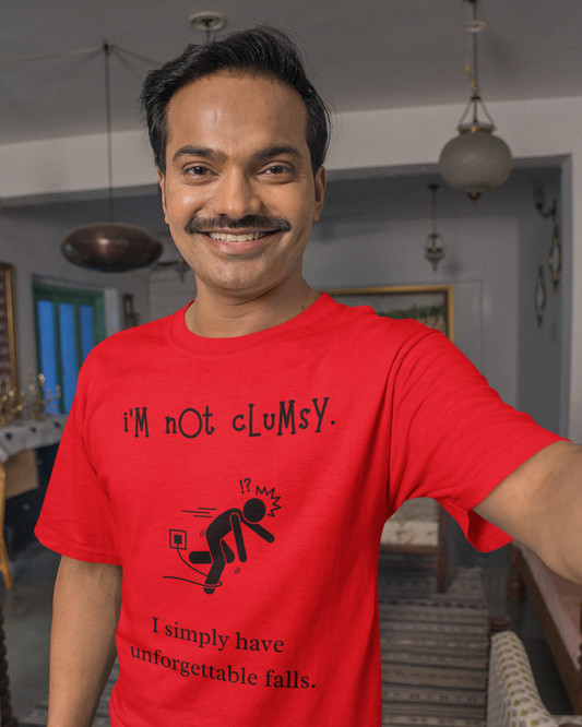 i'M nOt cLuMsY (Adult Unisex T-shirt)