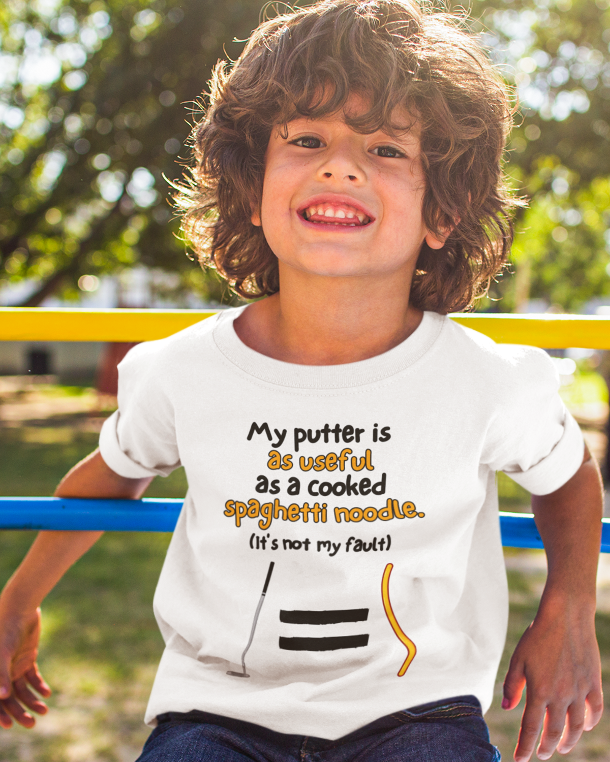 My Putter = Spaghetti Noodle (Youth Tee)