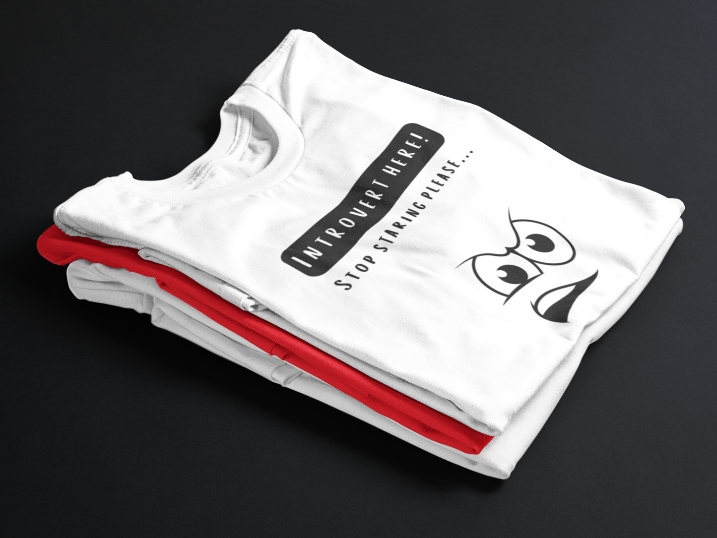 Stop Staring Please... (Adult Unisex T-shirt)