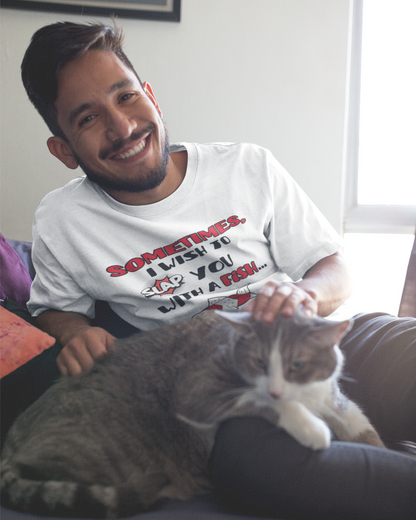 Slap You With A Fish (Adult Unisex T-shirt)