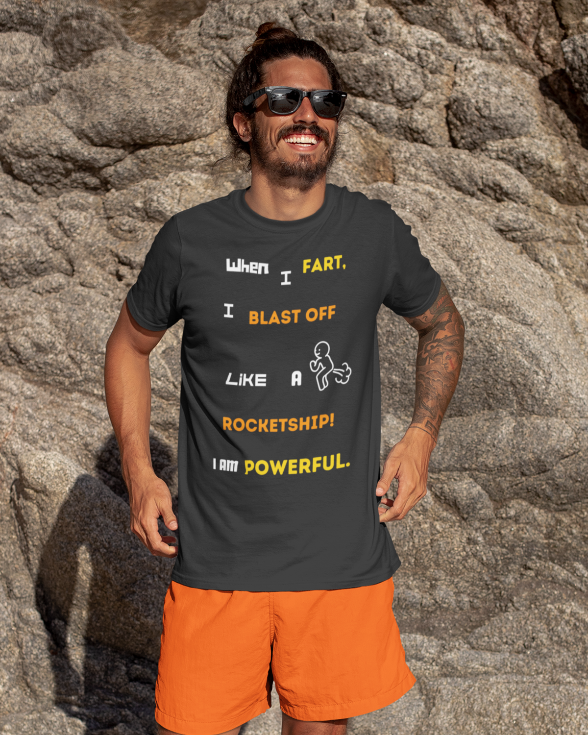 When I Fart (Adult Unisex T-shirt)