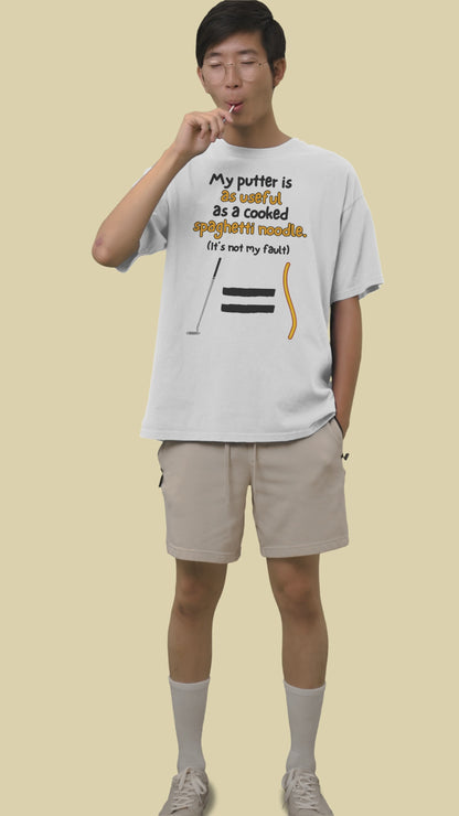 My Putter = Spaghetti Noodle (Adult Unisex T-shirt)